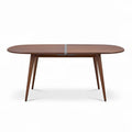 Table à manger en bois de noyer 200 x 100 x 75 cm pour salle à manger